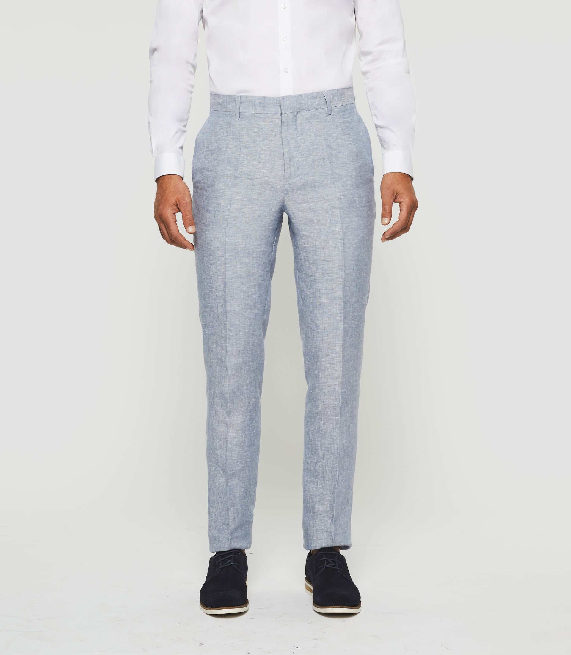 Pantalon ville bleu ciel "Bieloc"