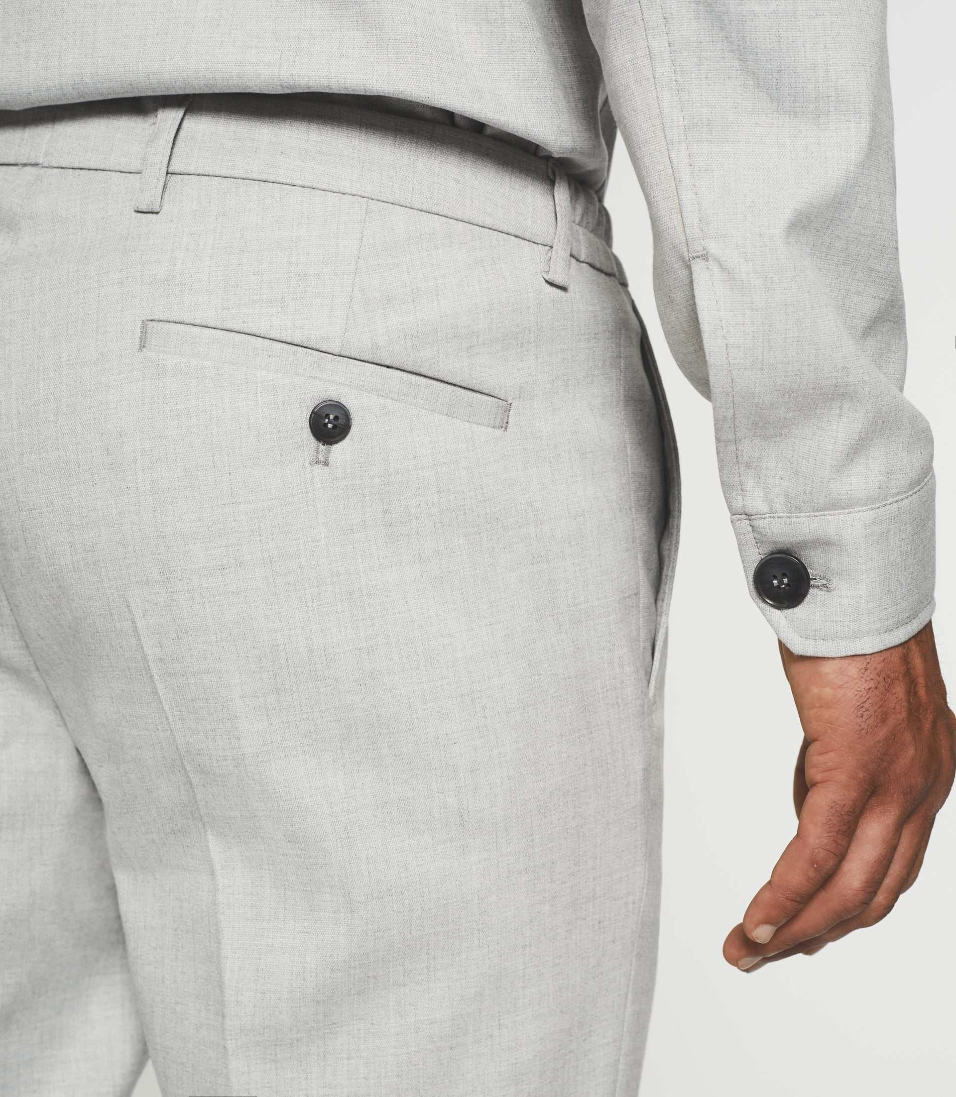 Pantalon ville gris clair FSMASH - Image 4