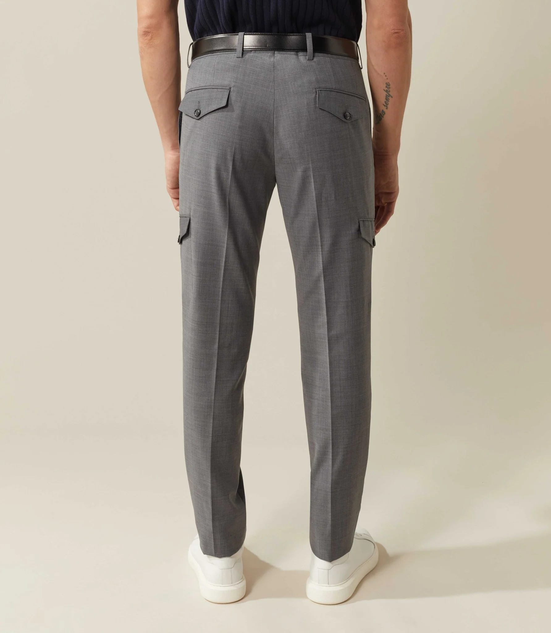 Pantalon ville gris "Timo" - Image 2