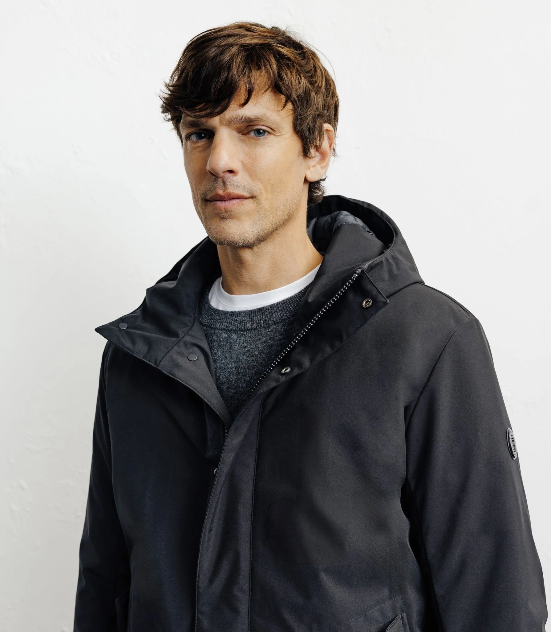 Parka sport noire - Image 2