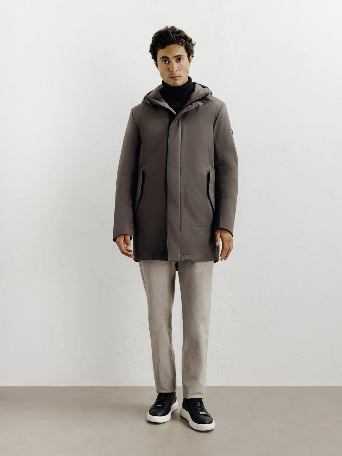 Parka sport taupe - Image 3