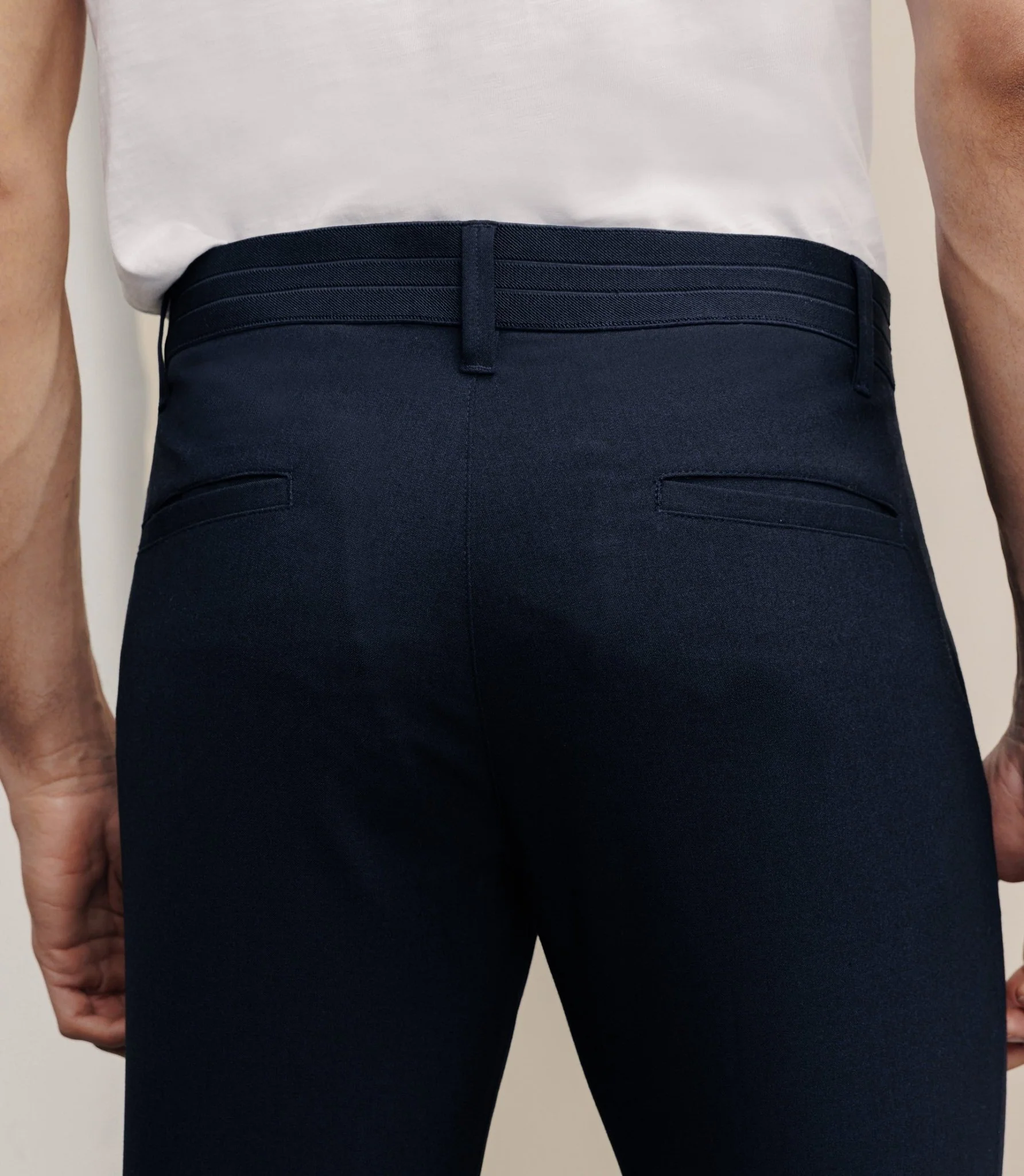 Pantalon esprit ville marine - Image 2