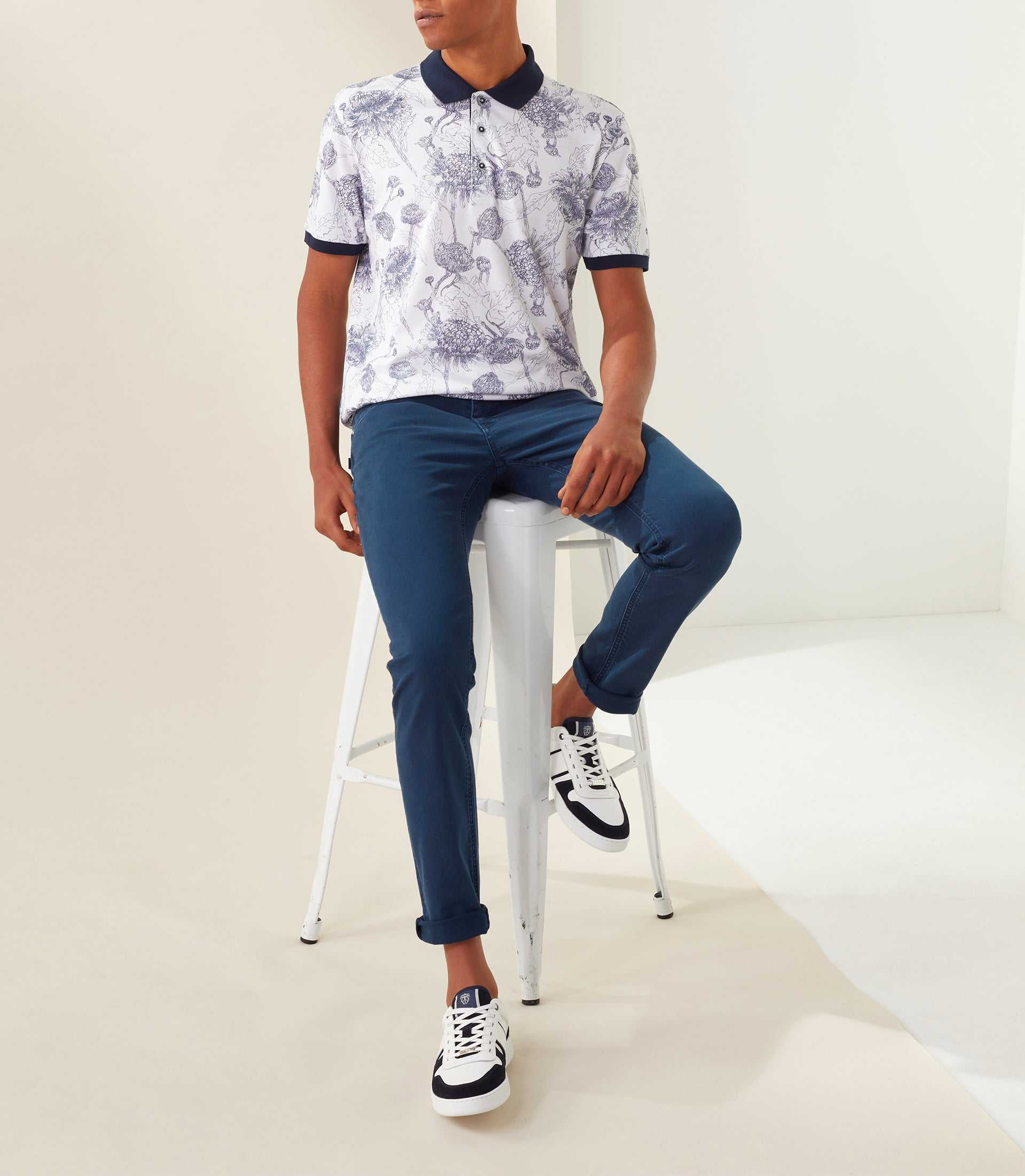 Polo blanc "Maureen" - Image 3