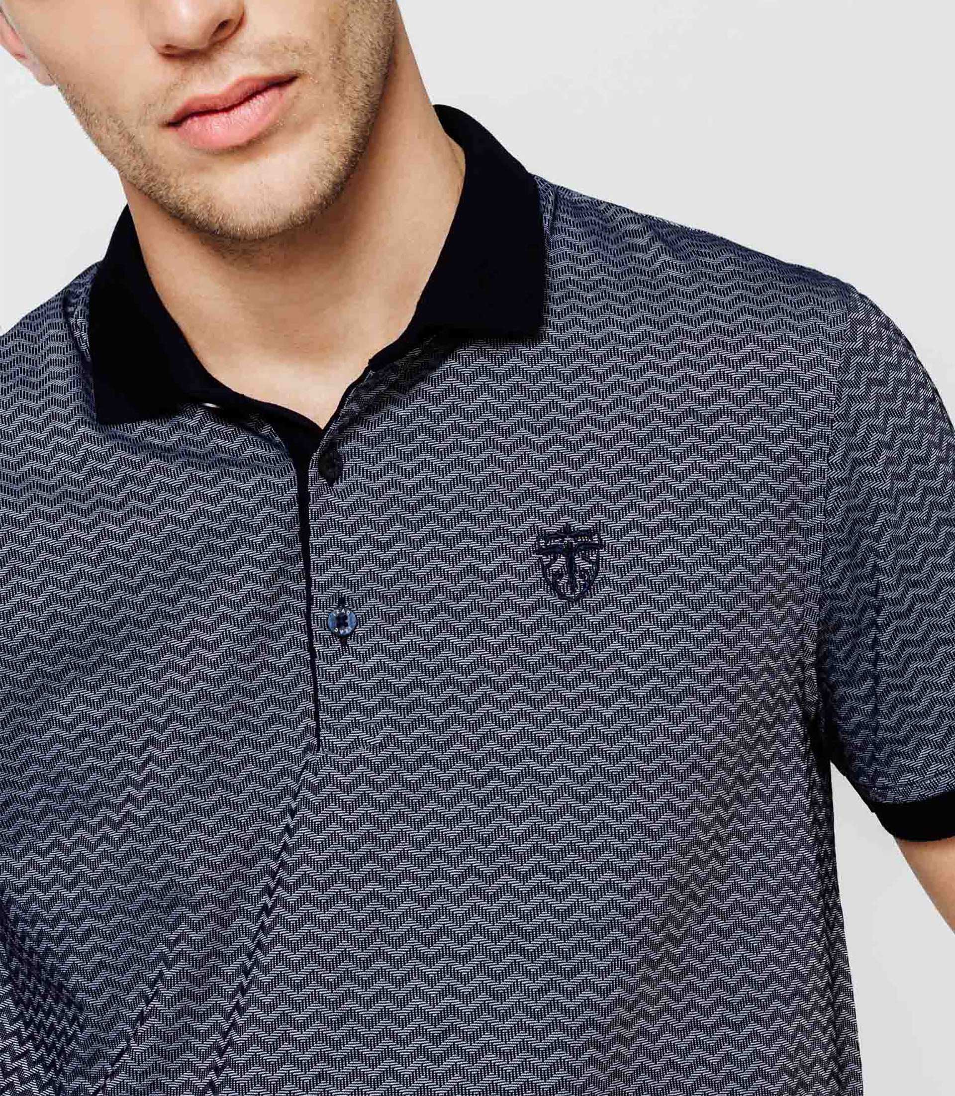 Polo jacquard fantaisie - Image 3