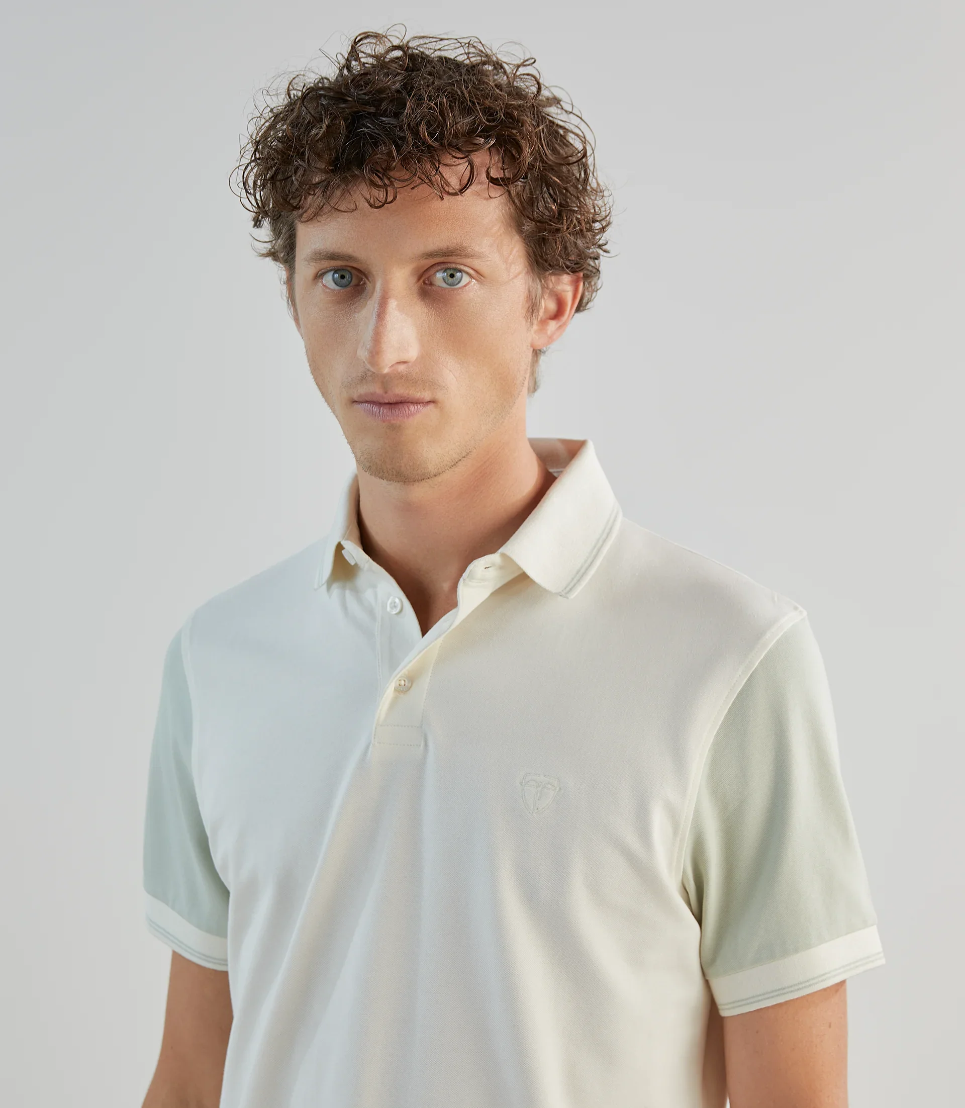 Polo piqué écru - Image 2