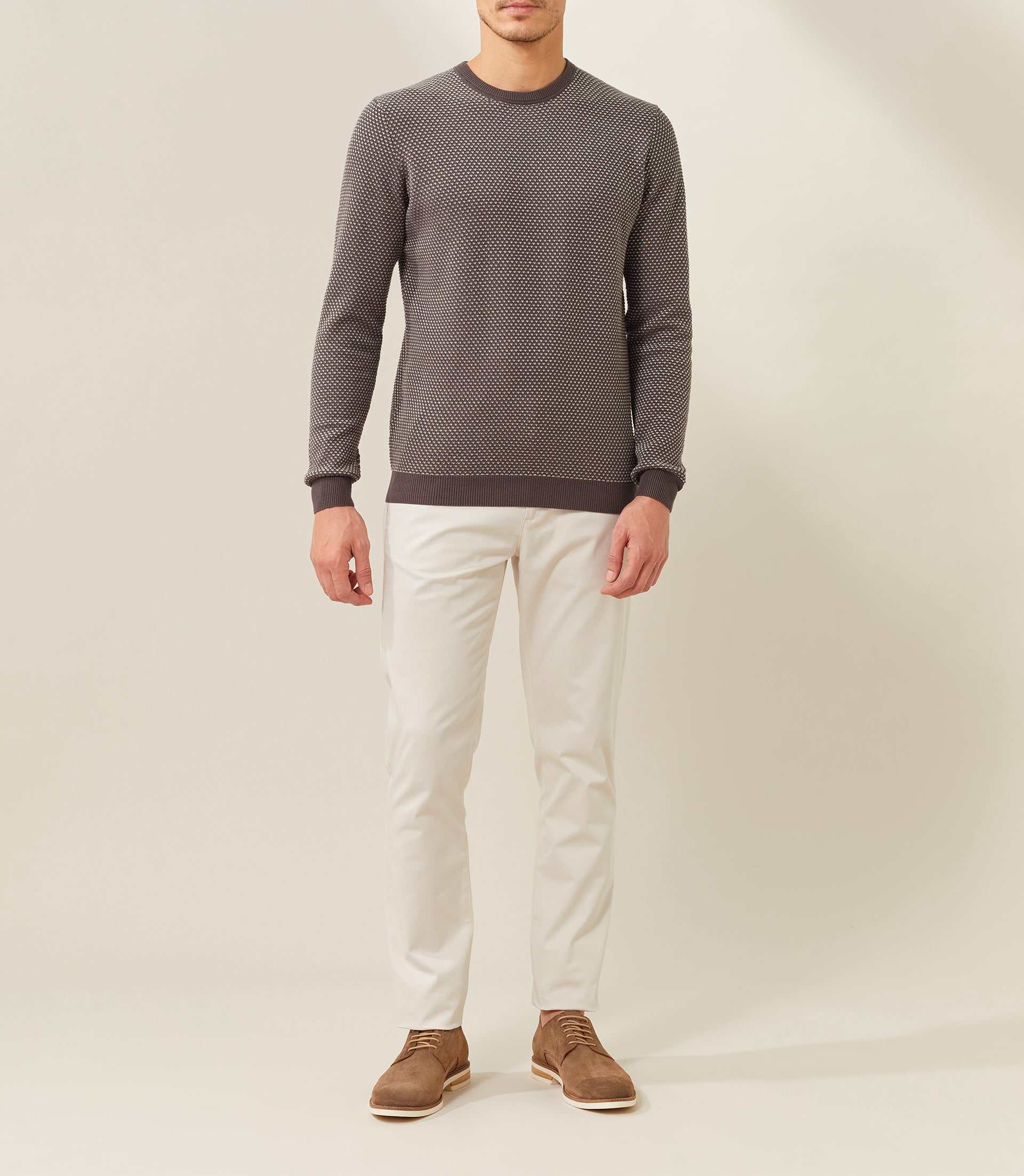 Pull col rond Kaki "Fapoleon" - Image 3