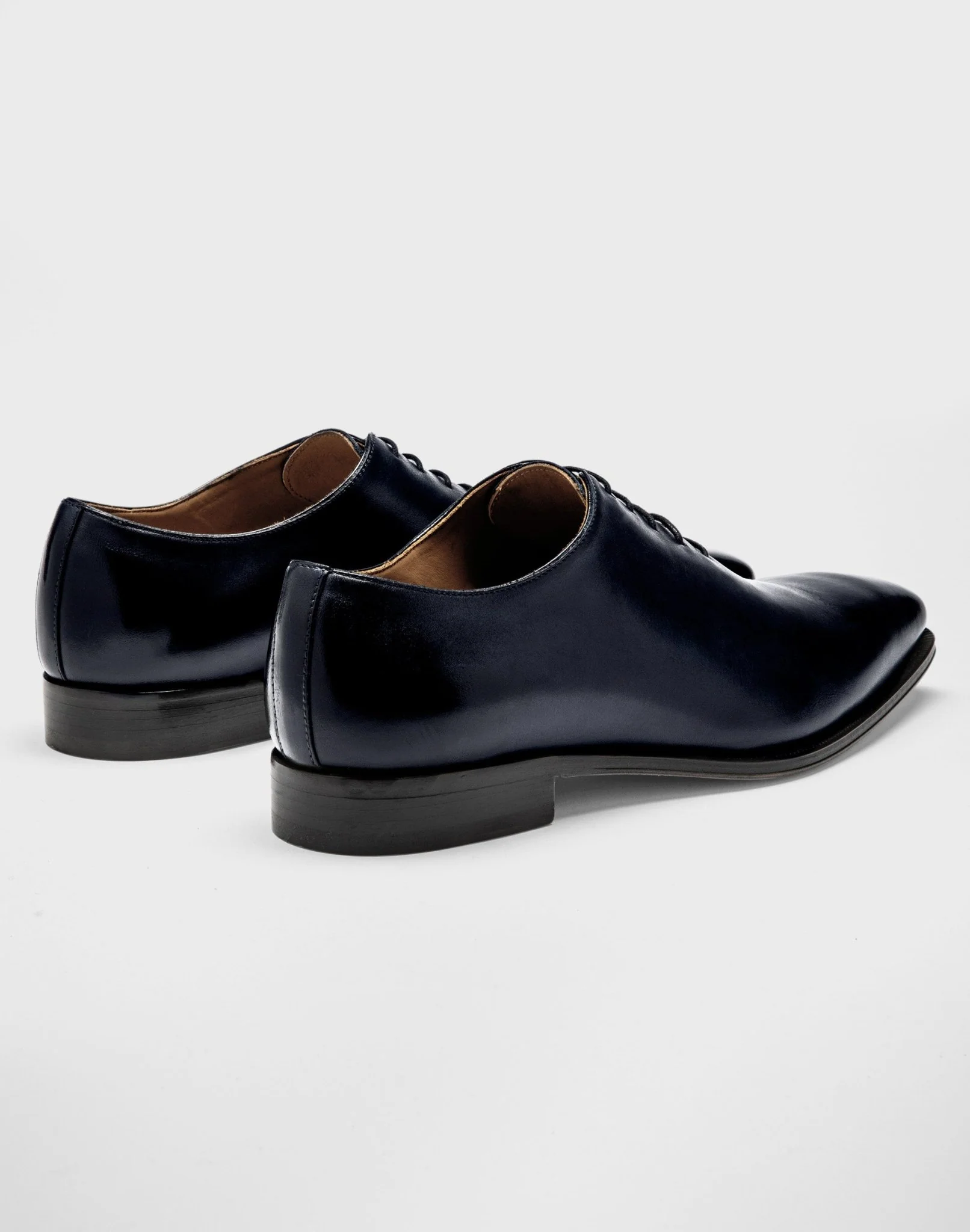 Richelieu cuir bleu "Elyas" - Image 2