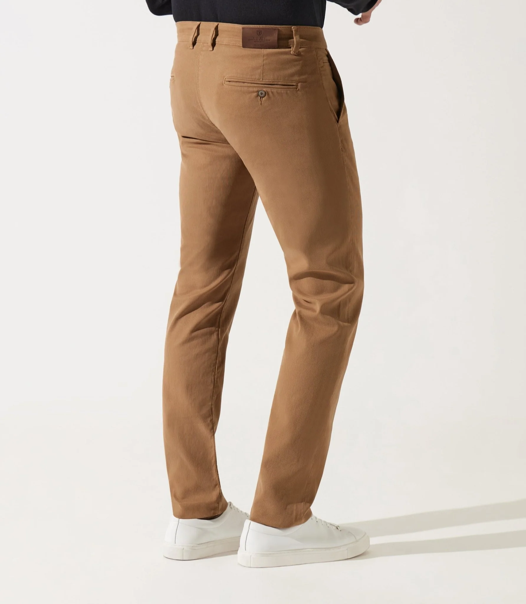 Pantalon chino camel VILERET - Image 2