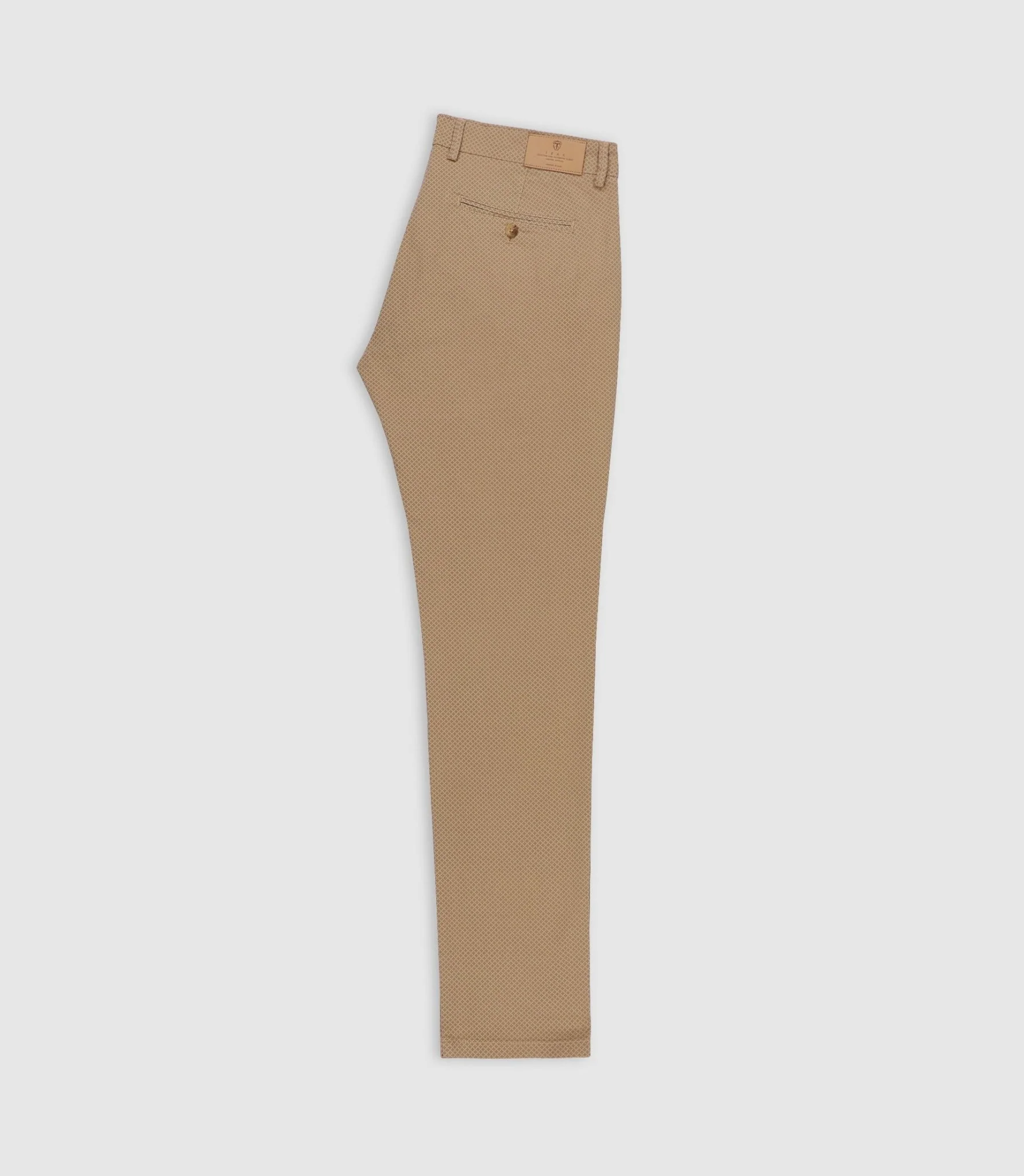 Pantalon slim imprimé beige PERLINEOUT - Image 2