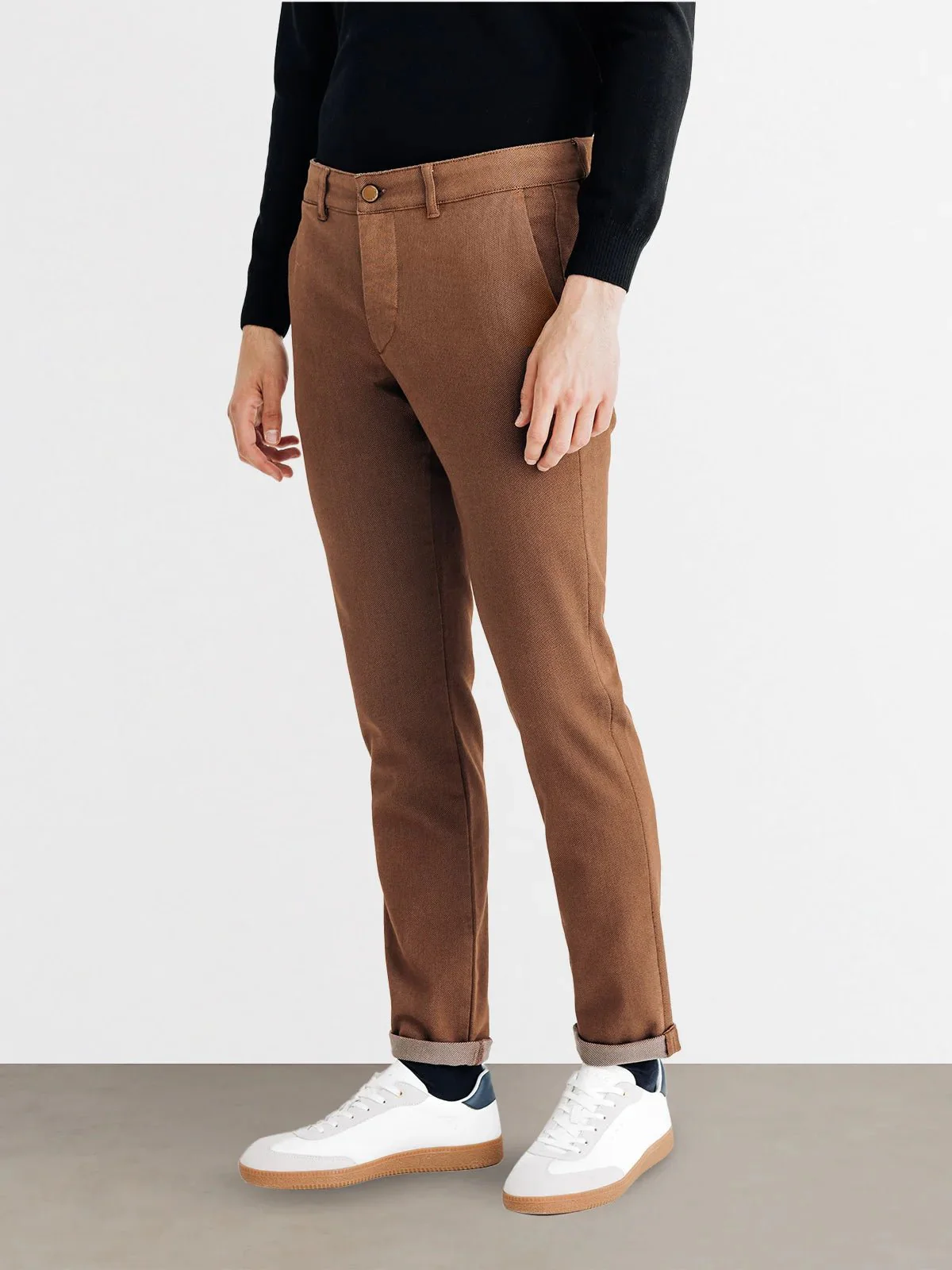 Pantalon armuré camel