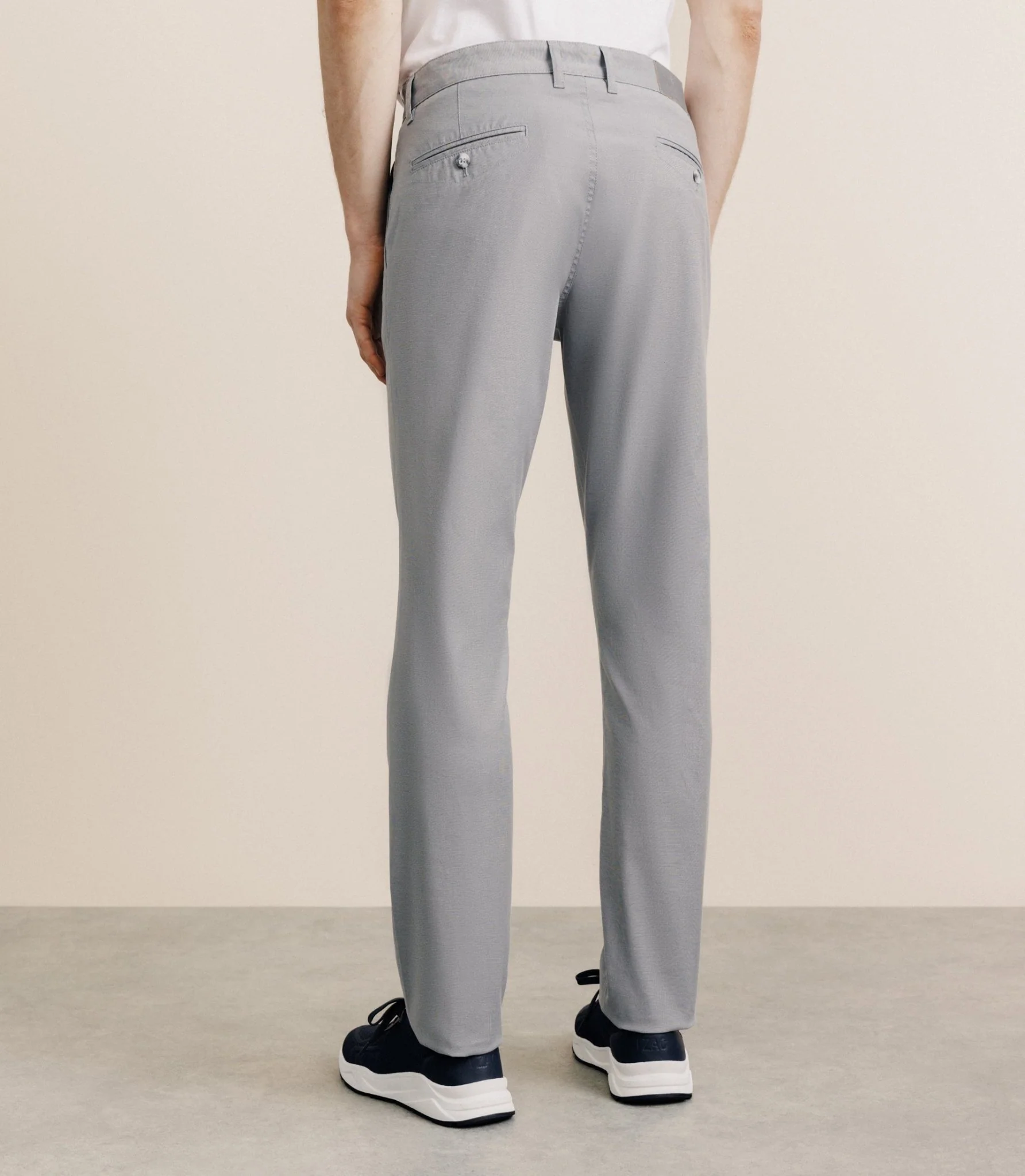 Pantalon slim gris - Image 4