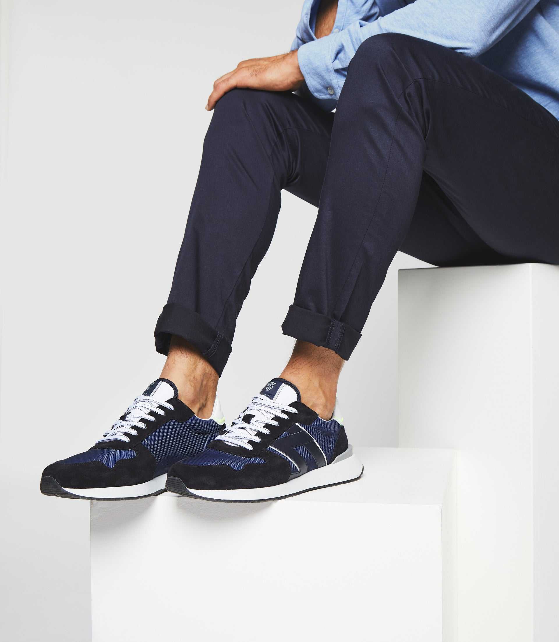 Sneakers marine "Edisson" - Image 6