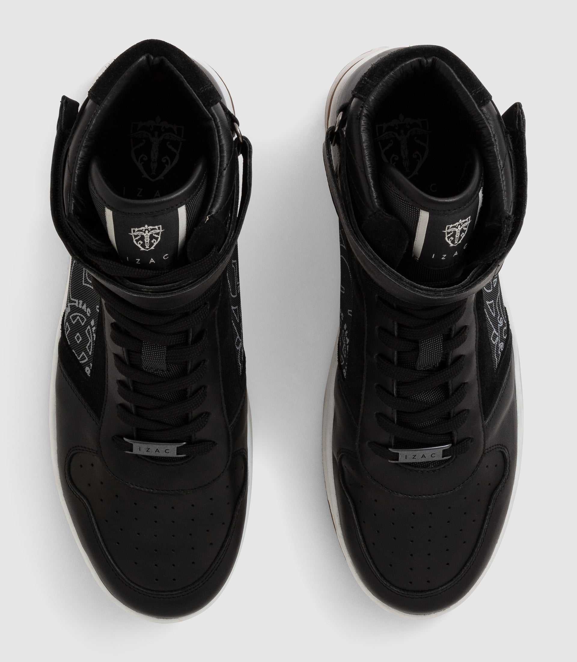 Sneakers en cuir noir "Clement" - Image 4