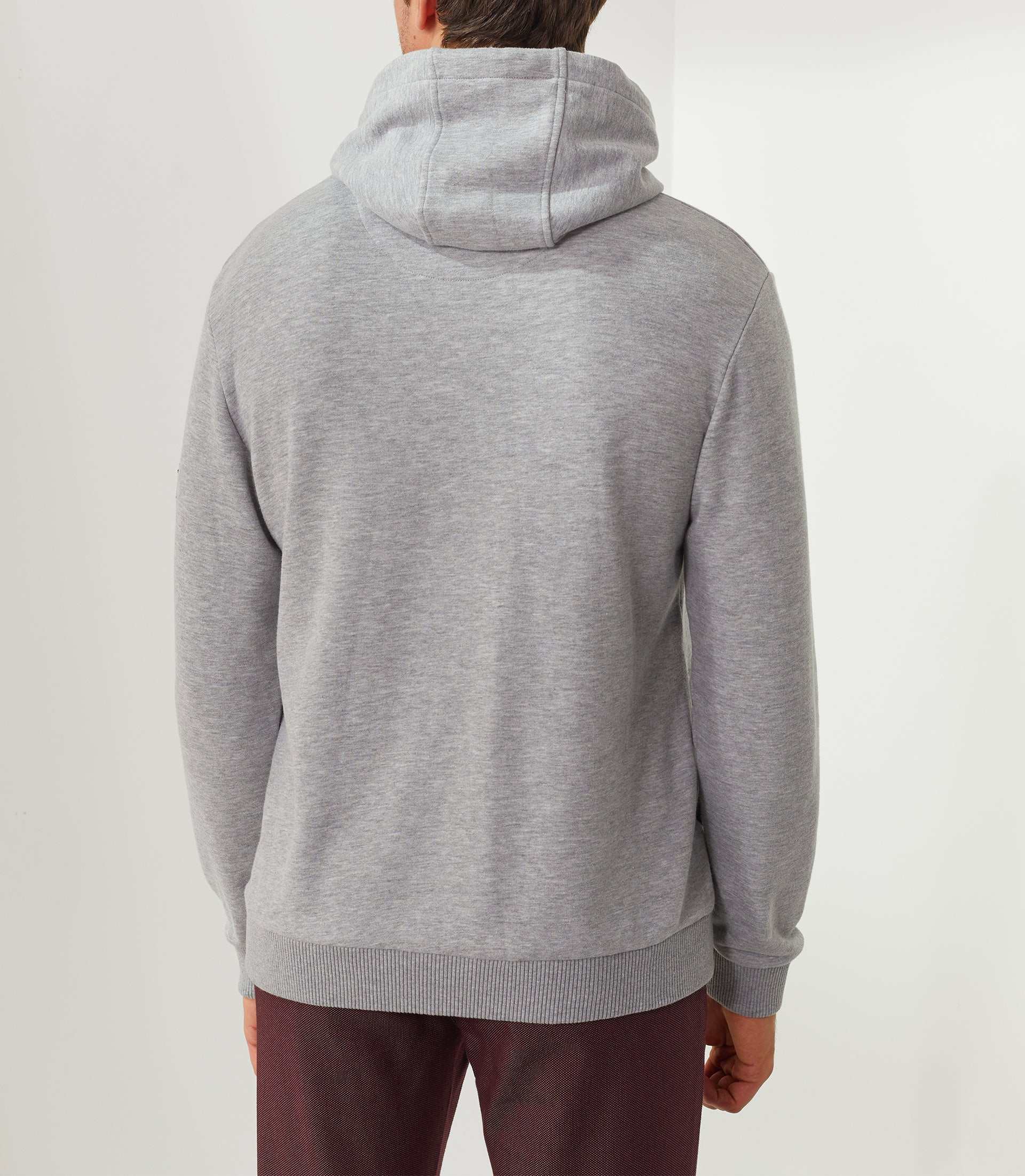Sweat à capuche gris-chine "Swflorin" - Image 5