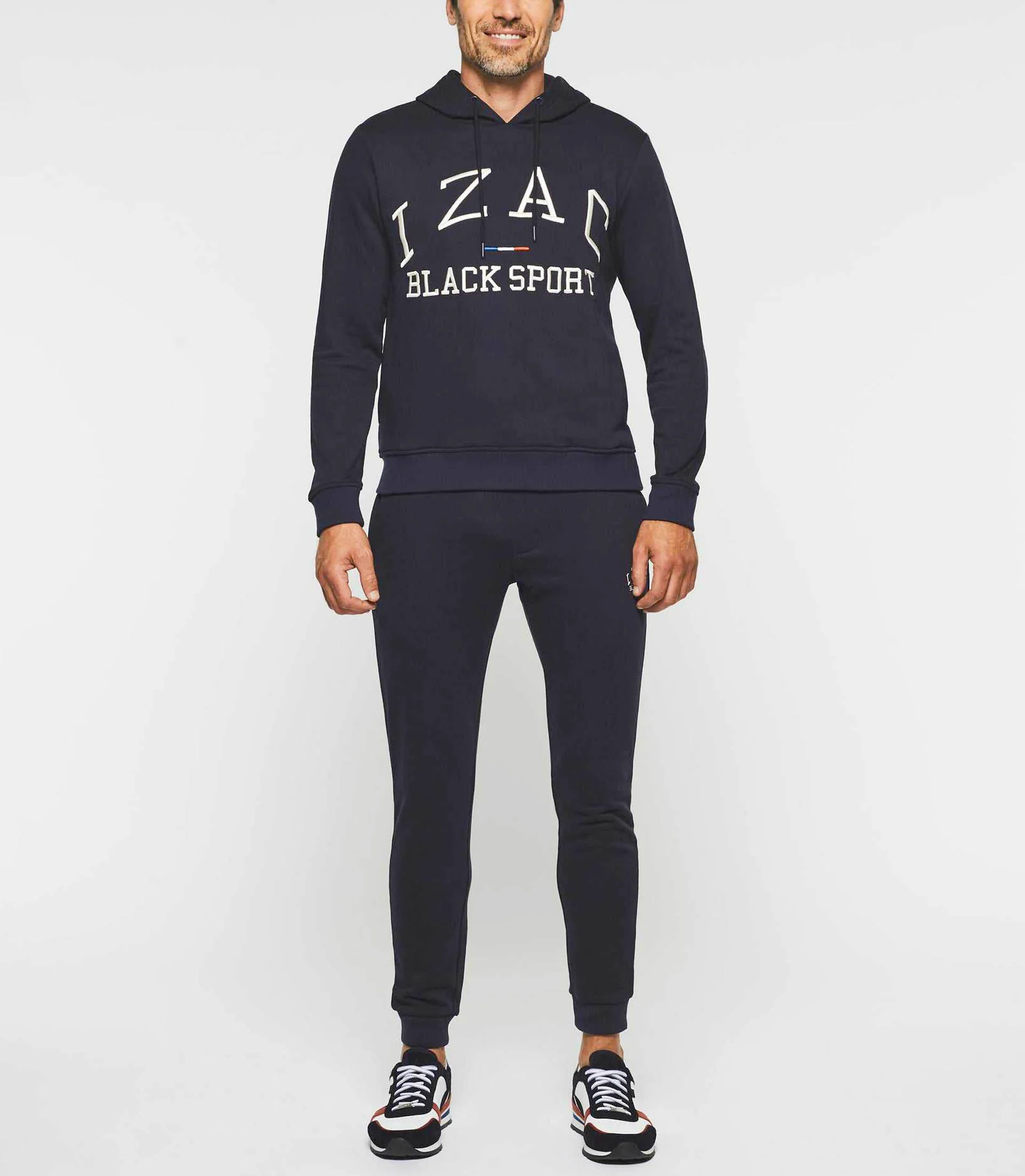 Sweat à capuche marine "Swdenis"