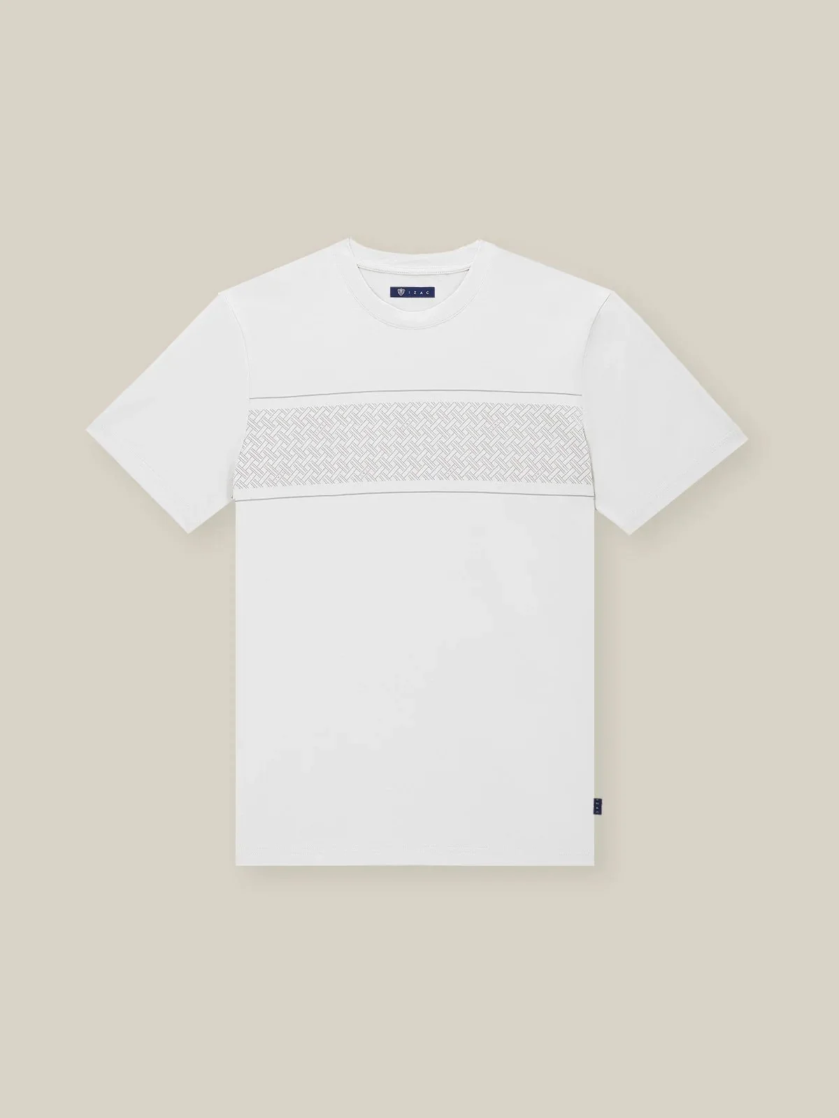 T-shirt à poche blanc
