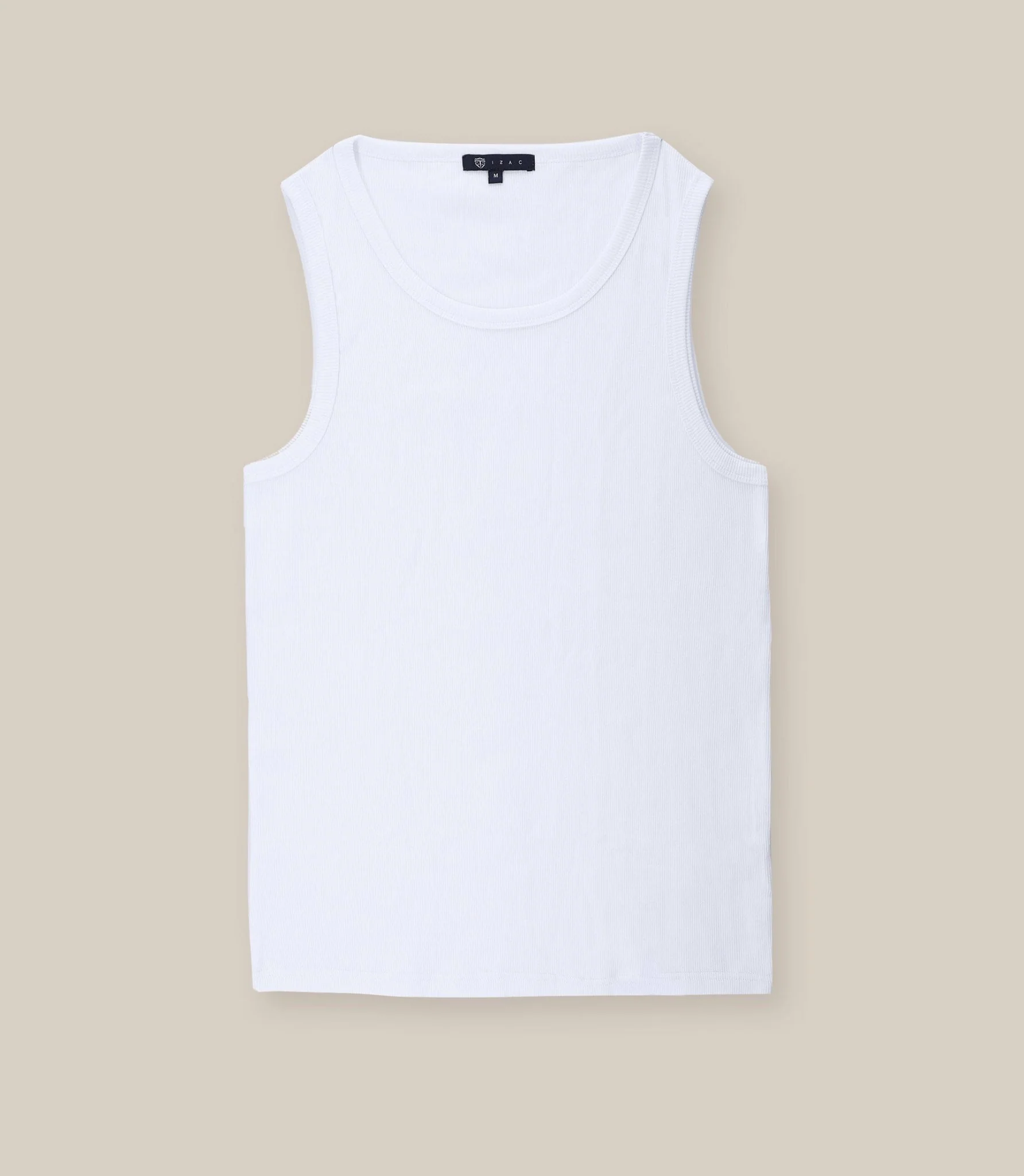 T-shirt col rond basique blanc