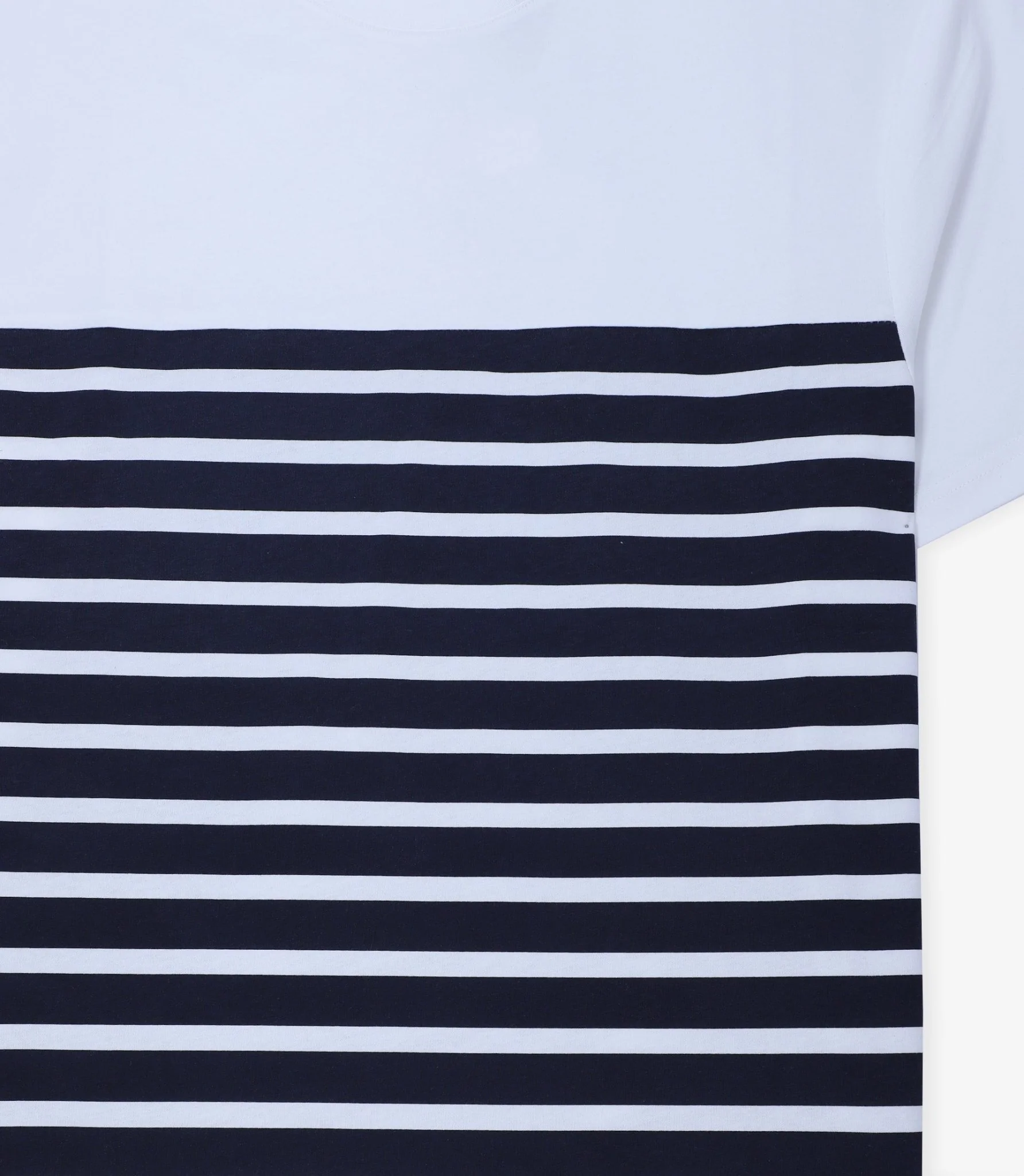T-shirt rayé ecru - Image 2