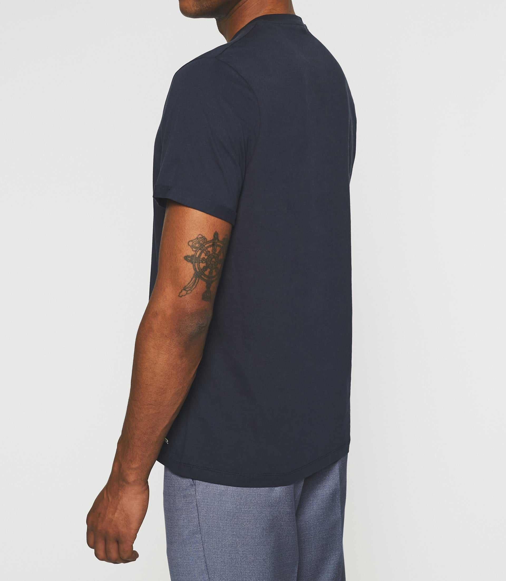 T-shirt manches courtes marine NILLS - Image 3