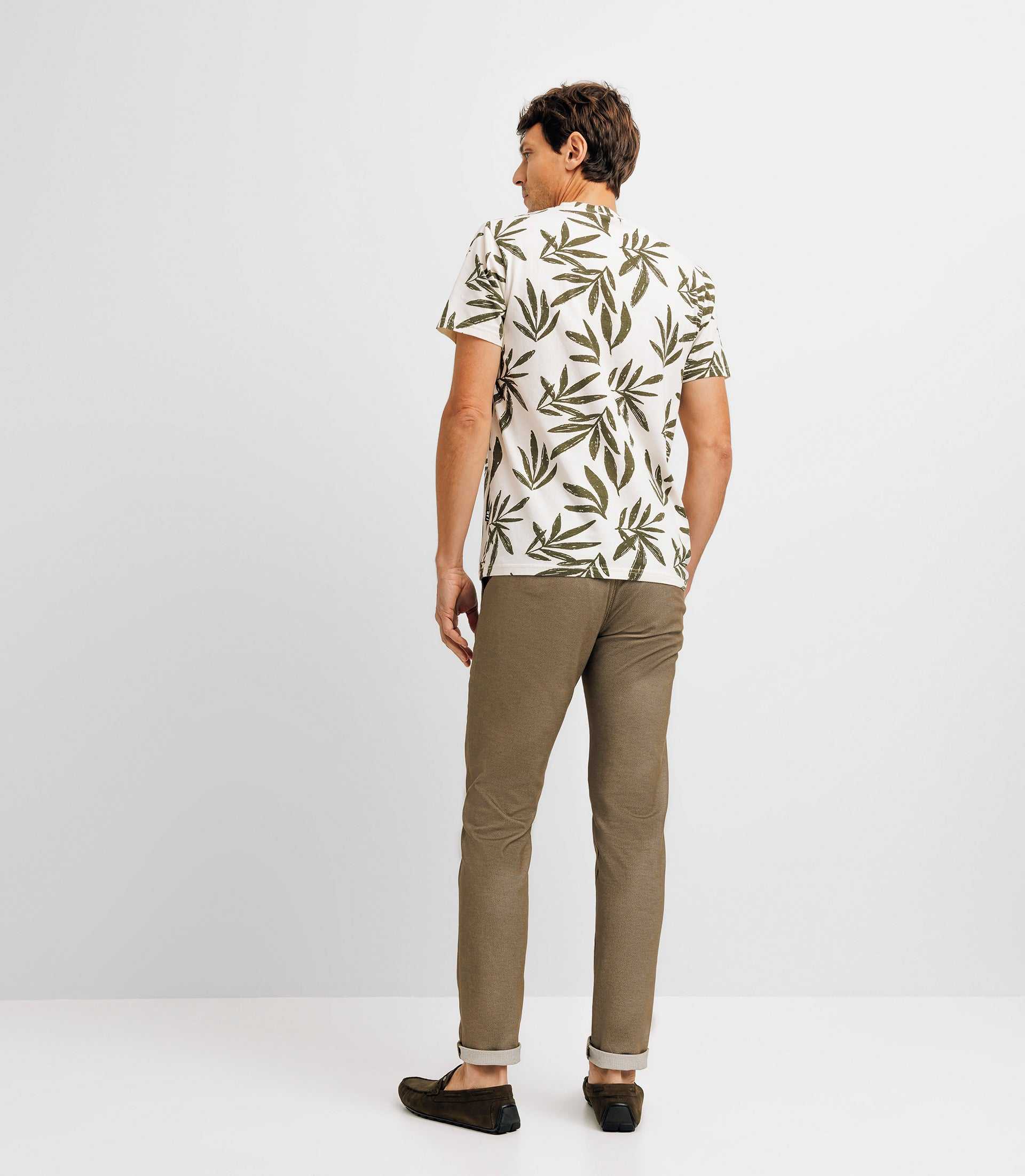 T-shirt à fleurs écru - Image 3