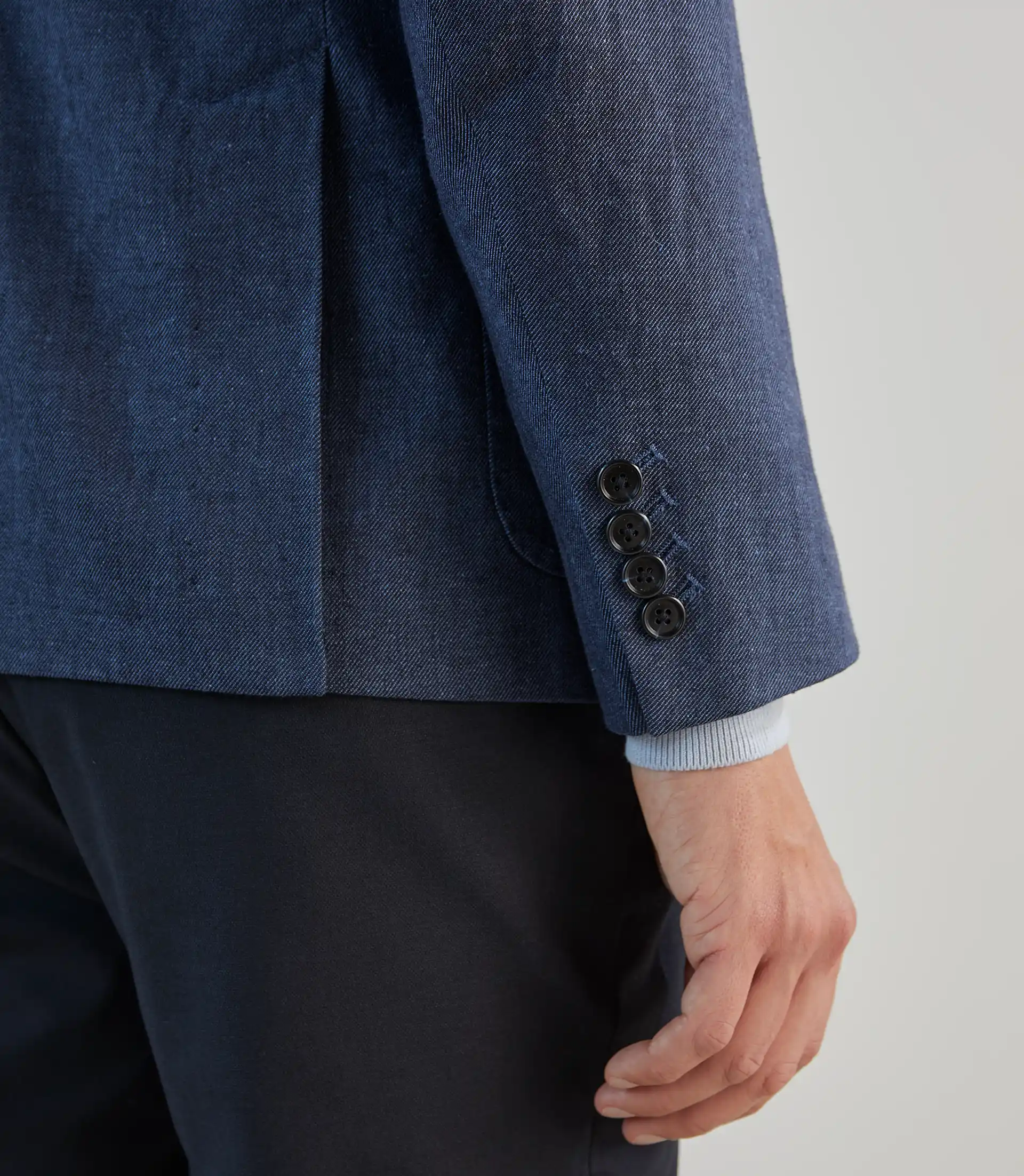 Veste casual bleu denim - Image 5