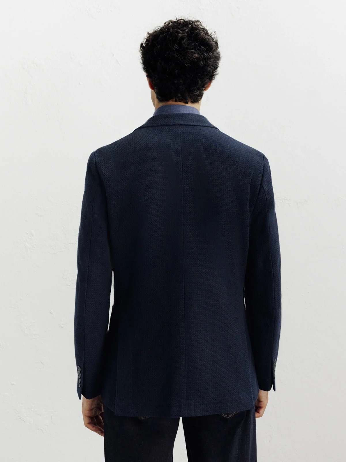 Veste casual marine - Image 4