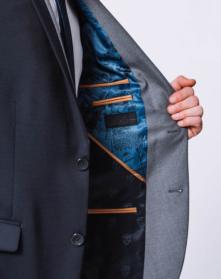 Veste ville en tissu technique navy "Perico" - Image 4