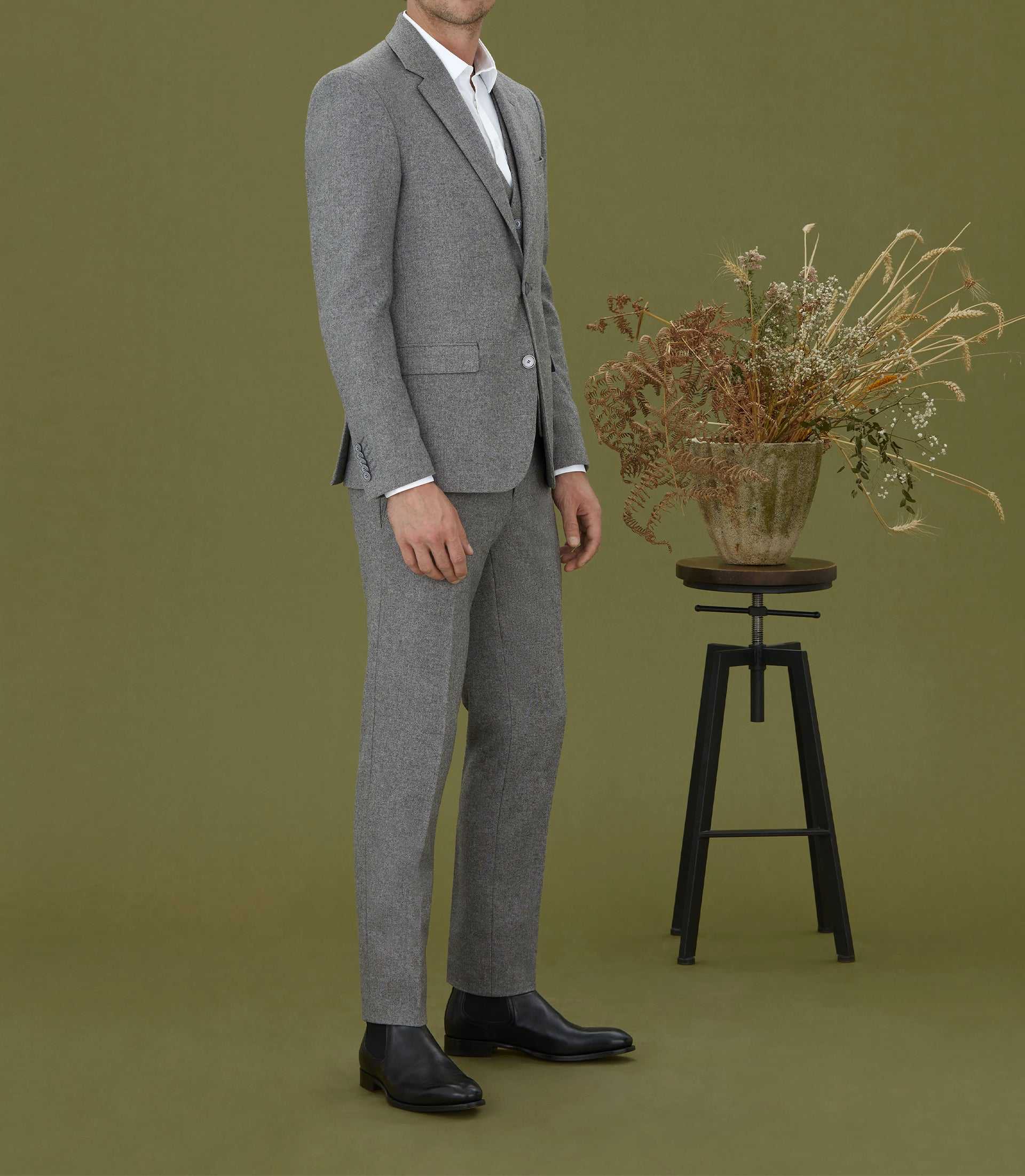 Veste ville en tweed gris "Epatant" - Image 2
