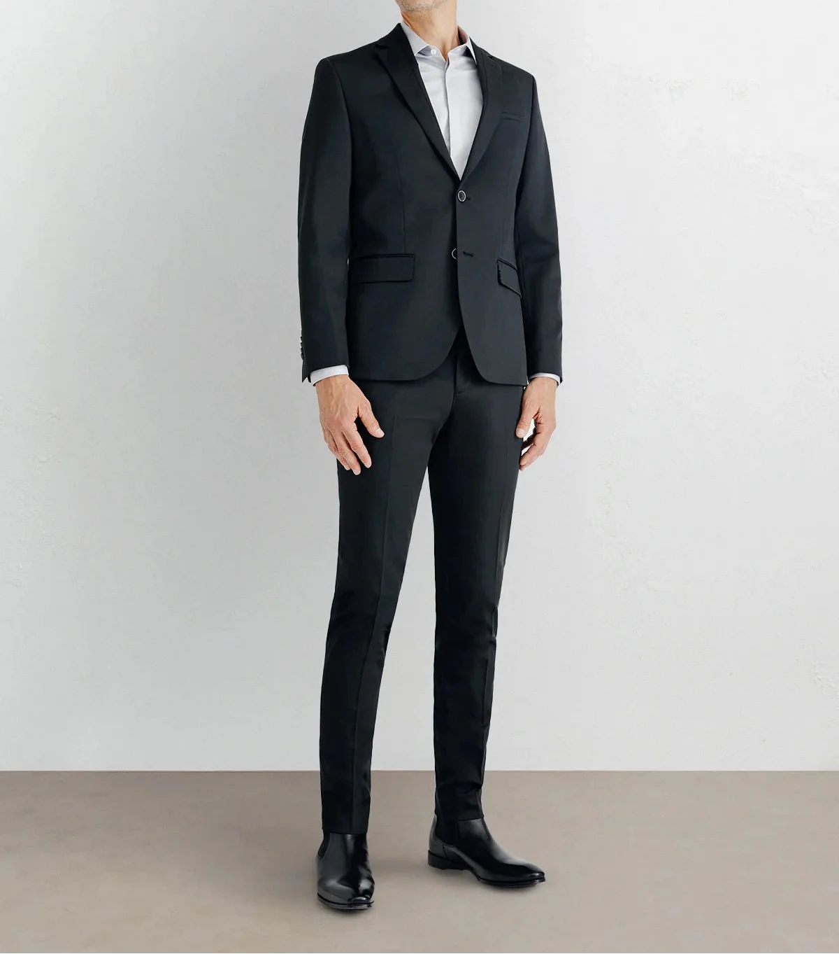 Veste ville séparable tissu technique noir